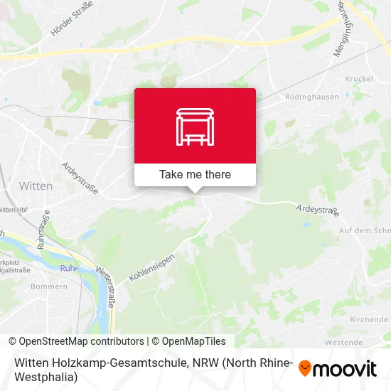 Witten Holzkamp-Gesamtschule map