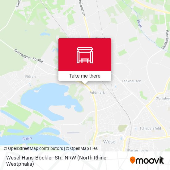 Wesel Hans-Böckler-Str. map