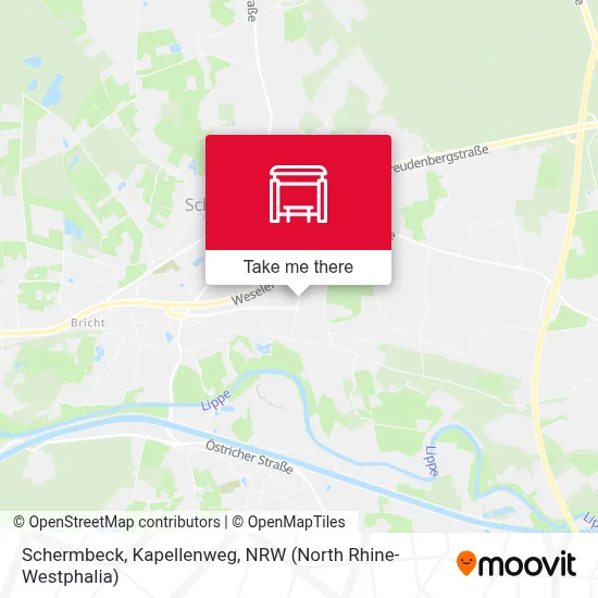 Schermbeck, Kapellenweg map