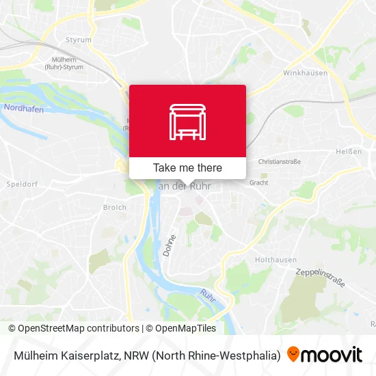 Карта Mülheim Kaiserplatz