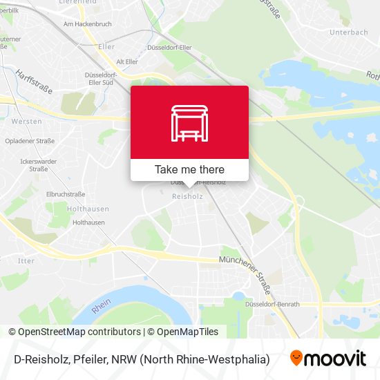 Карта D-Reisholz, Pfeiler