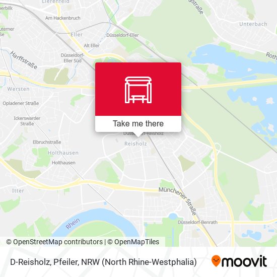 Карта D-Reisholz, Pfeiler