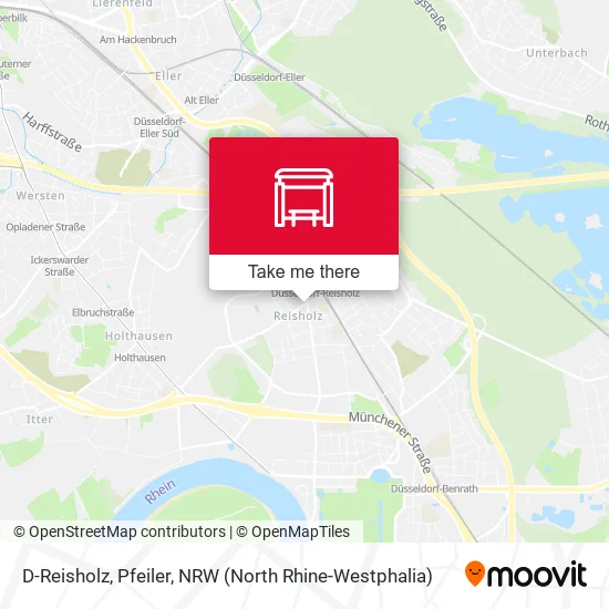 Карта D-Reisholz, Pfeiler