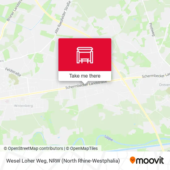 Карта Wesel Loher Weg