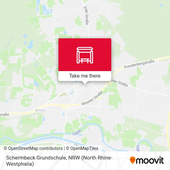 Schermbeck Grundschule map