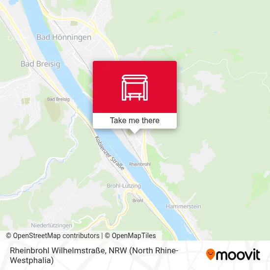 Rheinbrohl Wilhelmstraße map