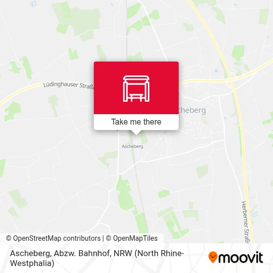 Ascheberg, Abzw. Bahnhof map