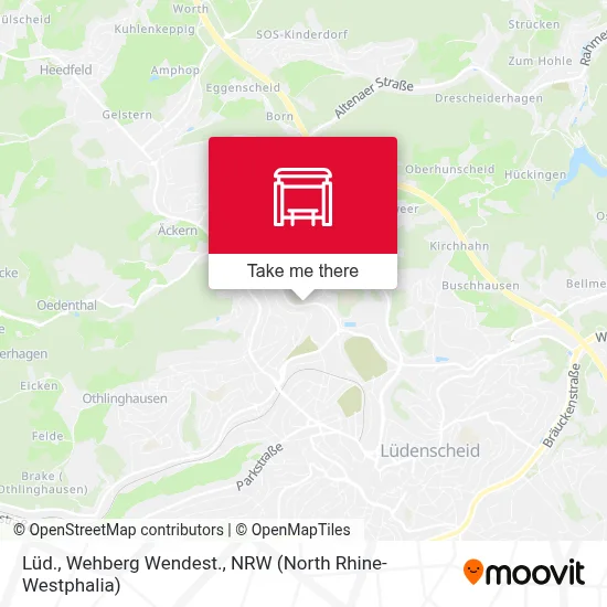 Lüd., Wehberg Wendest. map