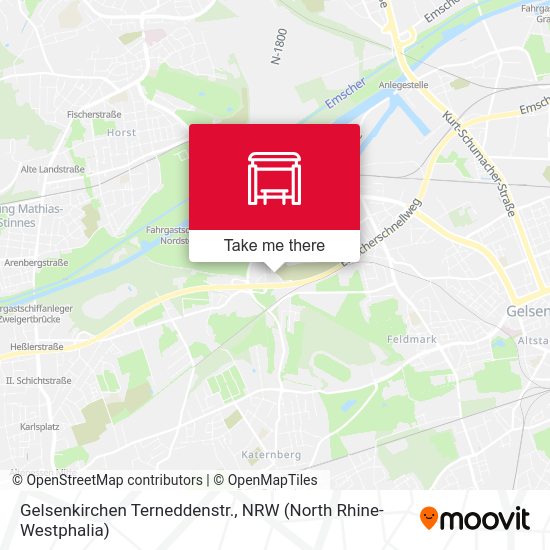 Gelsenkirchen Terneddenstr. map
