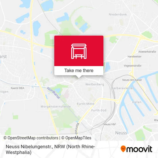 Карта Neuss Nibelungenstr.