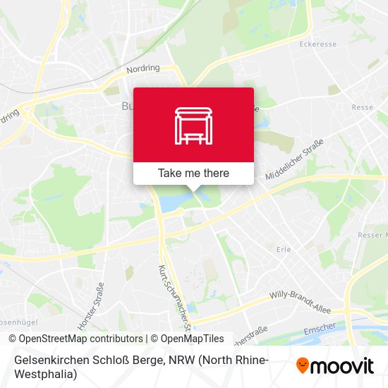 Gelsenkirchen Schloß Berge map