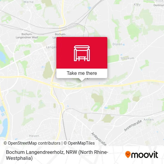 Карта Bochum Langendreerholz
