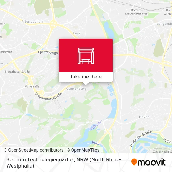 Карта Bochum Technologiequartier