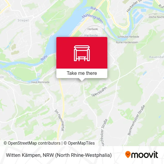 Карта Witten Kämpen