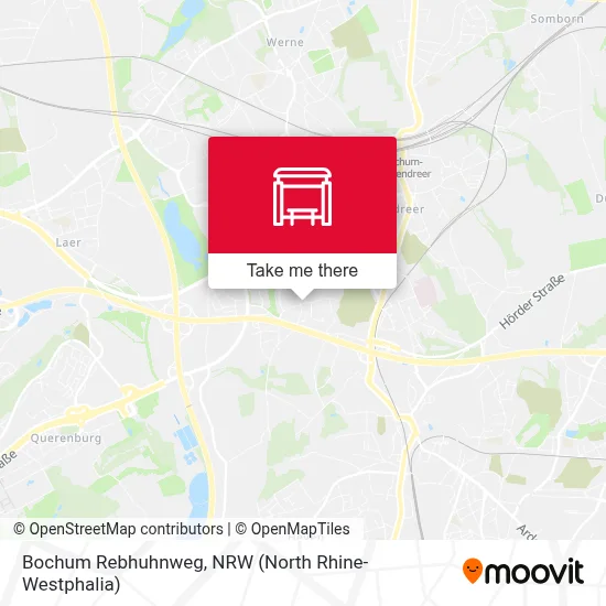 Bochum Rebhuhnweg map