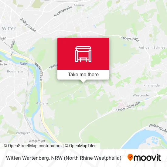 Карта Witten Wartenberg