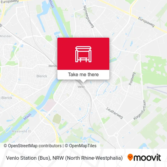Карта Venlo Station (Bus)