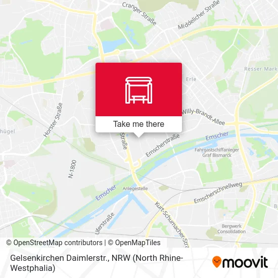 Карта Gelsenkirchen Daimlerstr.