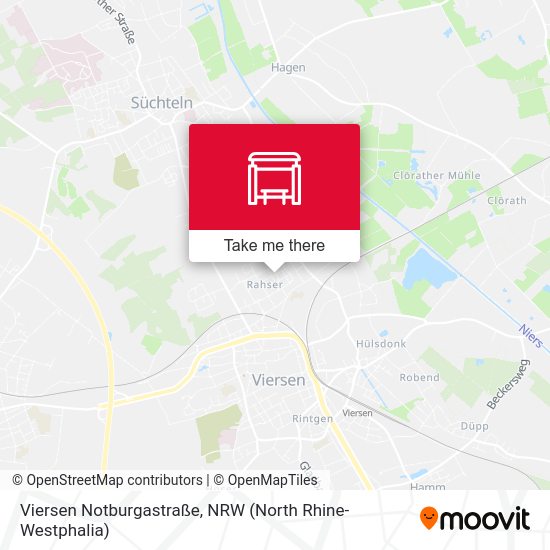 Viersen Notburgastraße map