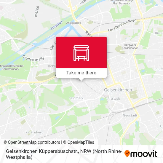 Gelsenkirchen Küppersbuschstr. map