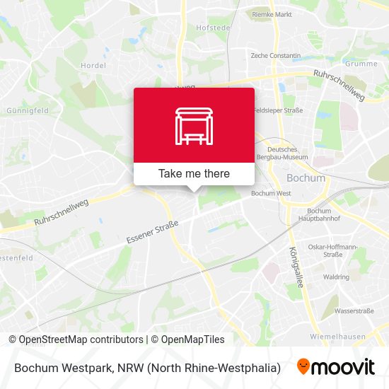 Карта Bochum Westpark