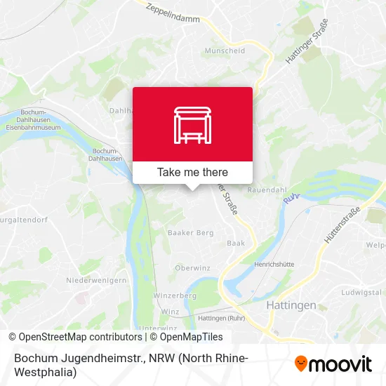 Карта Bochum Jugendheimstr.