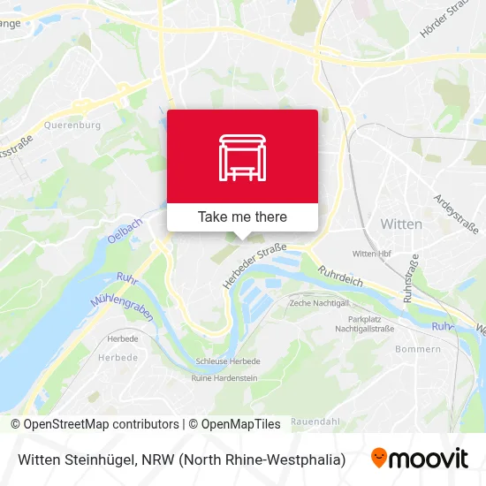 Witten Steinhügel map