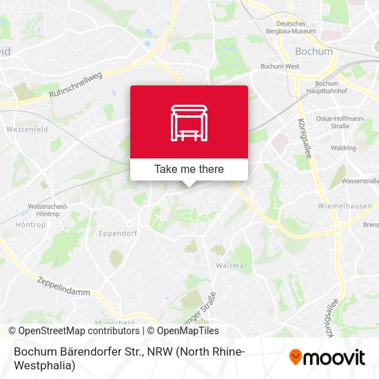 Bochum Bärendorfer Str. map