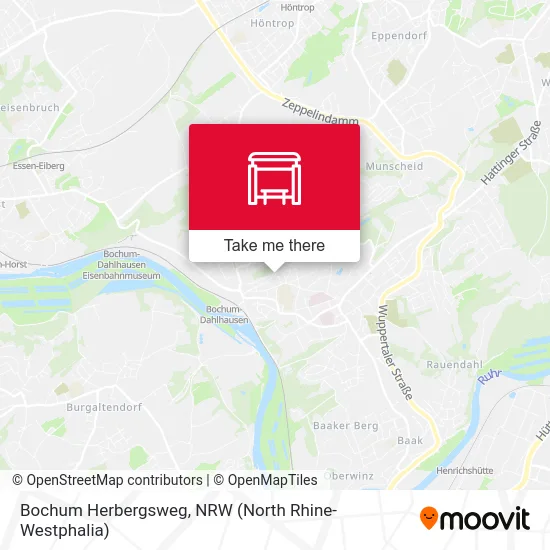 Карта Bochum Herbergsweg