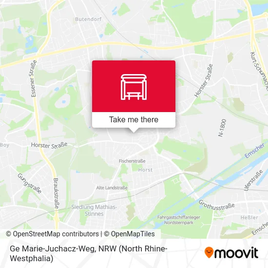 Карта Ge Marie-Juchacz-Weg