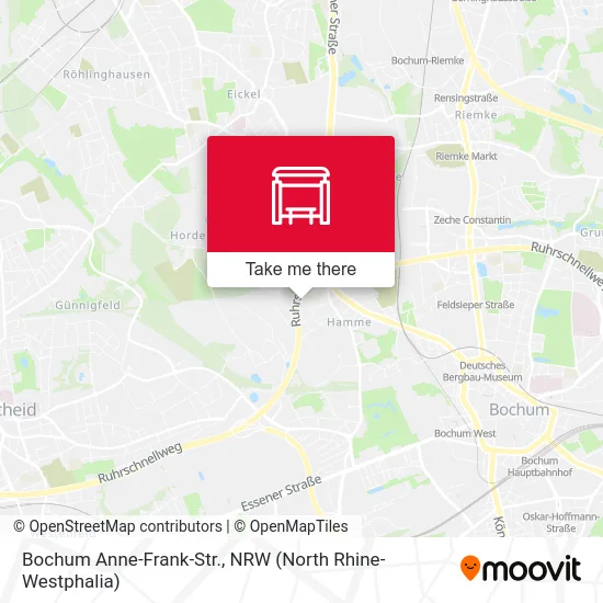 Карта Bochum Anne-Frank-Str.