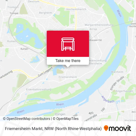 Карта Friemersheim Markt