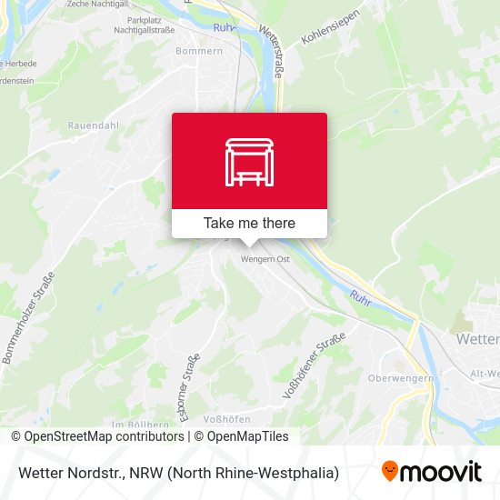 Карта Wetter Nordstr.