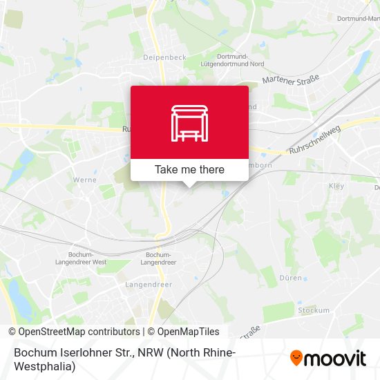 Bochum Iserlohner Str. map