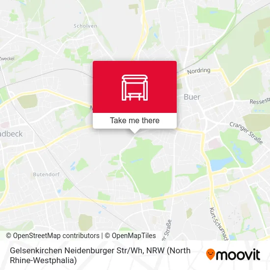 Карта Gelsenkirchen Neidenburger Str / Wh