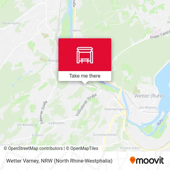 Карта Wetter Varney