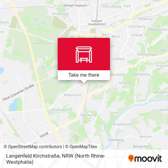 Langenfeld Kirchstraße map