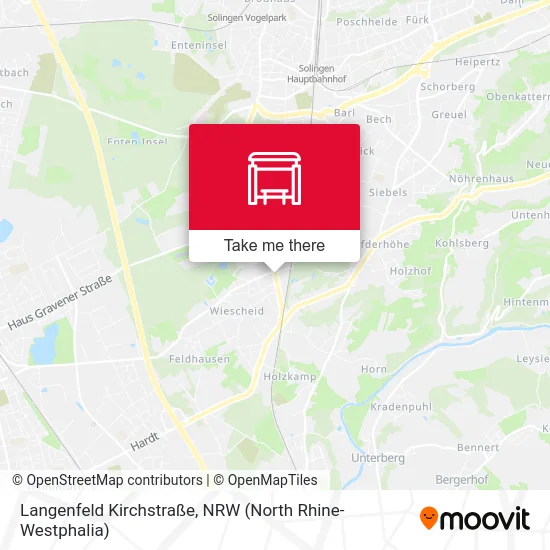 Карта Langenfeld Kirchstraße