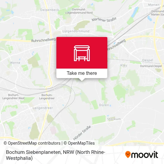 Bochum Siebenplaneten map