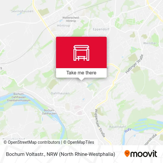 Карта Bochum Voltastr.
