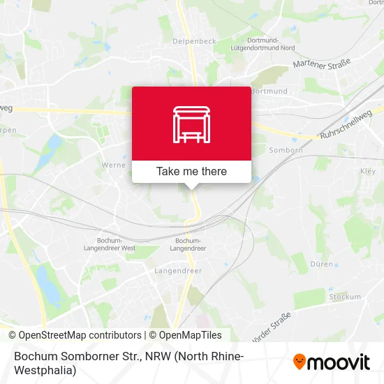Карта Bochum Somborner Str.