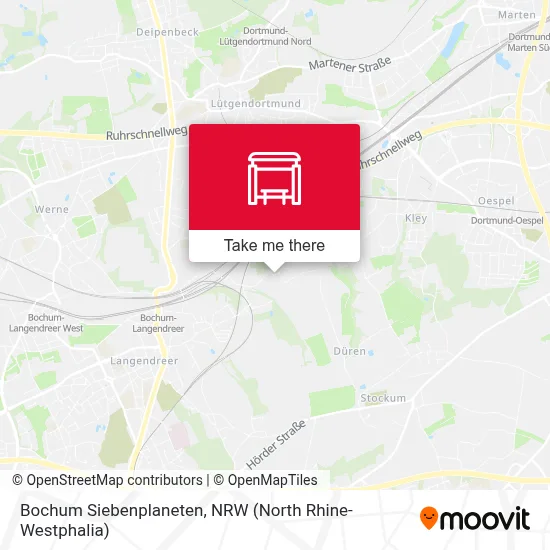 Bochum Siebenplaneten map