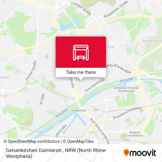 Gelsenkirchen Daimlerstr. map