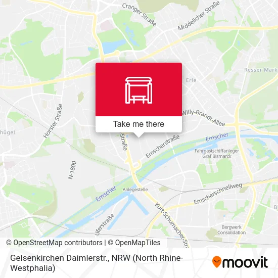 Карта Gelsenkirchen Daimlerstr.