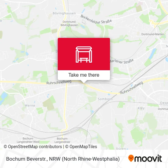 Карта Bochum Beverstr.