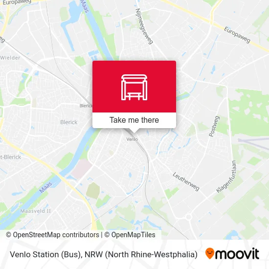 Карта Venlo Station (Bus)