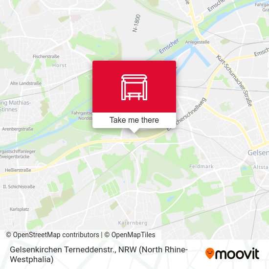 Gelsenkirchen Terneddenstr. map