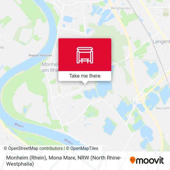 Monheim (Rhein), Mona Mare map