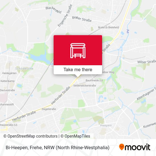Карта Bi-Heepen, Frehe