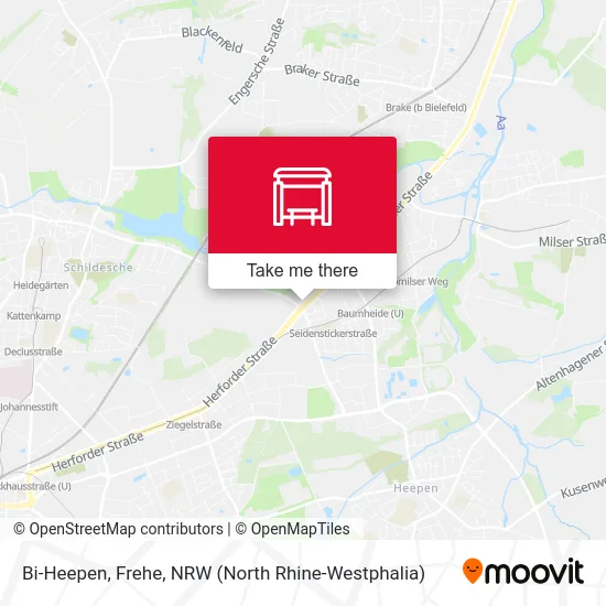 Карта Bi-Heepen, Frehe